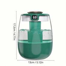 SOKANY Máy tạo ẩm siêu âm yên tĩnh, đèn ngủ ấm áp, vòi phun kép, hiển thị mức nước, 84.54oz, phù hợp cho phòng ngủ/văn phòng, không dùng pin, phong cách hiện đại - Nhiều màu - Xem 15