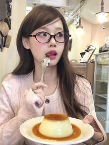 Sweet Pink Cable Knit Cardigan Jacket, Casual Lazy Round Neck Sweater Top For Autumn/Winter - Pink - View 4