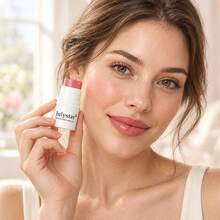 Julystar Professional Makeup Blush Stick, Long-wearing Highly Pigmented Cream Blush - Red - View 8