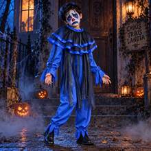 Disfraz Mini Mini Exe Payaso Terror Niño Halloween - Azul - Ver 3