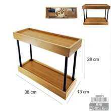 New Kitchen Shelf: Multi-Functional Storage Rack For Home Countertops, Narrow Design With Versatile Spice And Condiment Holder For Oil, Salt, Sauce, And Vinegar. - View 10