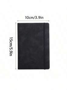 Unisex Lined Notebook, 200 Pages A5 Hardcover, Suitable For Writing, Travel, Business, Work And Study, College Ruled, Convenient For Note-Taking, Diary, Size 5.7 Inches * 8.4 Inches - A5 - View 12