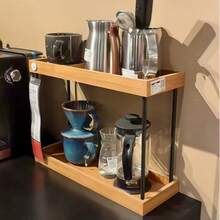 New Kitchen Shelf: Multi-Functional Storage Rack For Home Countertops, Narrow Design With Versatile Spice And Condiment Holder For Oil, Salt, Sauce, And Vinegar. - View 9