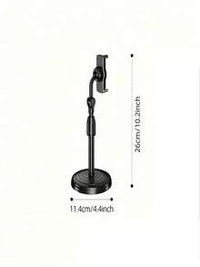 Universal Adjustable Phone And Tablet Stand, 360° Rotating Flexible Arm, Heavy-Duty ABS Base, Suitable For All Models, For Live Streaming, Photography, Video Recording - Mobile Phone Holder - View 3