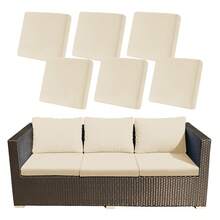 1pc Jacquard Sofa Seat Cover, Elastic Jacquard Seat Cushion, Sofa Cover, Chair Pad, Furniture Protector, Washable Bottom - Multicolor - View 31