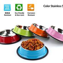 Stainless Steel Pet Bowl, Non-Slip Large Dog Bowl, Dog Food Bowl, Stainless Steel Feeding Bowl For Dogs & Cats - 2200ml - View 3
