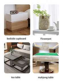 1pc Stainless Steel Swivel Casters, Self-Adhesive Wheels Suitable For Household Storage Boxes And Cabinets - A - View 6