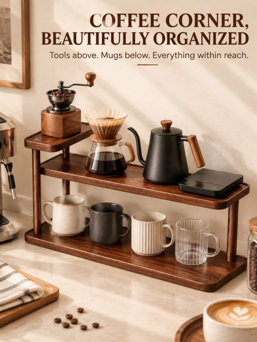 Desktop Display Rack, Bathroom Vanity Storage Rack, Cosmetic Organizer, Multi-Purpose Round Storage Shelf, Suitable For Skincare, Perfume, Lipstick And Makeup - Space-Saving Countertop Organizer - Multicolor - View 1