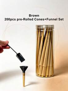 1000/200/100/50/30/8pcs/Set Large Pre-Rolled Cone Set | 110mm Slow Burning Multi-Color Pre-Rolled Paper Premium Packaging Tubes, Smoking Supplies, Smoking Accessories | Gift For Smokers, Gift For Father - View 46