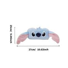 MINISO Disney Stitch Memory Foam Soft U-Shaped Neck Pillow, Cute Cartoon Design, Slow Rebound Foam, Ergonomic Cervical Support, Portable Travel Cushion For Airplane, Car And Office Napping‑1pc - Multicolor - View 7