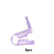 2/8/16pcs Disposable Ear Piercing Kit With Pre-Installed Earrings - Multicolor - View 15