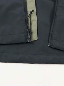 Columbia Áo khoác thể thao nam mới phong cách tối giản thoải mái, chống nắng UPF50, nhẹ - Xanh quân đội/Đen - Xem 10