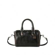 Coach Rowan Women's Shoulder Crossbody Bag CEN22SVPMZ - Black/Brown CEN22SVPMZ - View 12