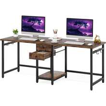 Home Office Desks - Brown - View 2