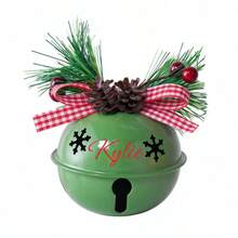 個性化鈴鐺聖誕裝飾，松果裝飾，家庭紀念品，聖誕禮物 - 聖誕鈴鐺 - 查看 8