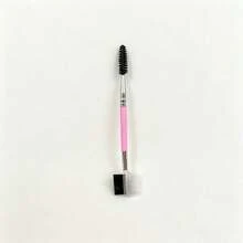 Dual-Ended Brow Spoolie & Eyeshadow Blending Brush, Soft Fiber Bristles, Bamboo Handle Eye Cosmetic Applicator - Multicolor - View 9
