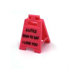 3D Printed Mini "I Love You" Sign, Desktop Decor, Suitable As A Gift For Friends - Multicolor - View 7
