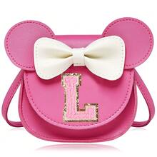 1pc Personalized Crossbody Bag For Girls, Unique Shoulder Bag, Suitable As Birthday Gift For All Ages - Pink - View 31