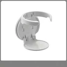 1pc Foldable Cup Holder, Office Desk Cabinet Door No-Drill Coffee Storage Rack, Home Dorm Wall-Mounted Cup Rack - Multicolor - View 8