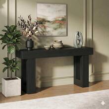 Sofa & Console Tables - Black - View 2