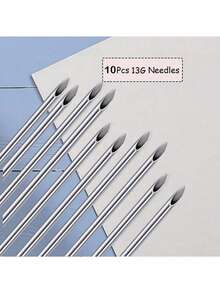 Disposable Stainless Steel Tool Needles Set, Individually Packaged,Handheld Tool Needles - Silver - View 9