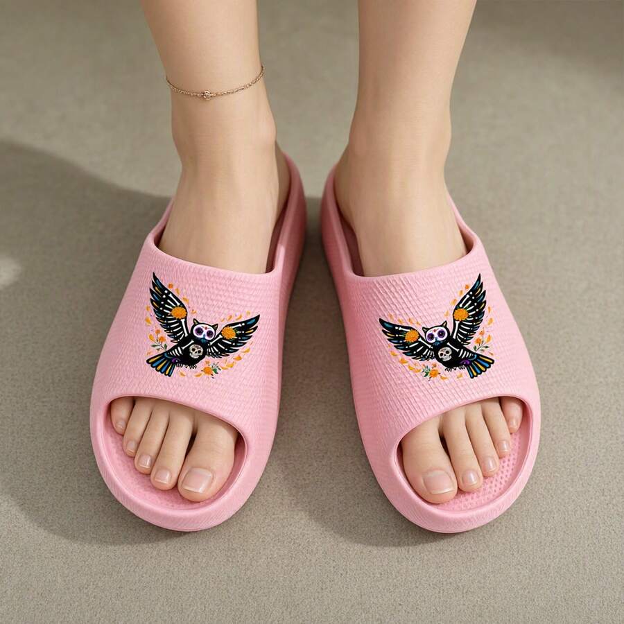 Women Home Slippers - Pink - View 1
