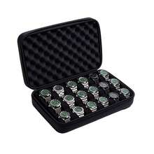 15 Slots Watch Box With Shock-Proof Foam Padding, Portable Hard Case Design Suitable For Home Storage, Can Hold 15 Watches Of Different Sizes - Same Color, Multiple Specifications - View 8
