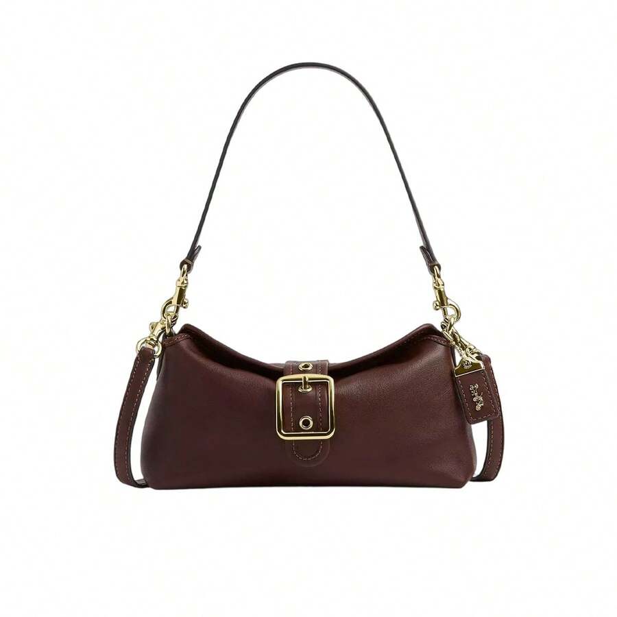 Coach Abbie Women's Shoulder Crossbody Bag CFO91IMMPL - Maple Brown CFO91IMMPL - View 1