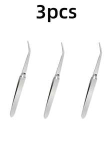 10/5/3/2/1 Set Acrylic UV Gel Nail Art Stickers Carving Tweezers Multi-Function Nail Art Clamp Tweezers Tool - Multicolor - View 11