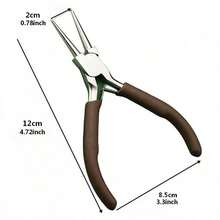 Jewelry DIY Wire Wrapping Needle Nose Pliers, Mini Portable Handheld Pliers, Industrial Grade Reset Spring Pliers - A - View 6