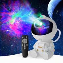 TOUCHBeauty Astronaut Galaxy Night Light Projector For Bedroom - Remote Control Timer Starry Sky Ceiling Projection Lamp, Upgraded LED Star Light, Room Decor For Boys And Girls, Unique Christmas Birthday Gift - Multicolor - View 1