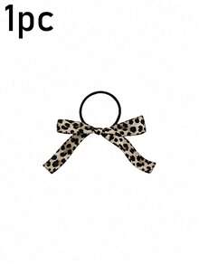 Ikat Rambut Pita Satin Motif Leopard, Desain Pita Modis yang Menarik, Cocok untuk Pemakaian Sehari-hari dan Liburan, Pilihan Hadiah yang Istimewa - MultiWarna - View 7