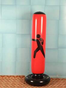 48-Inch Stable Inflatable Punching Bag, Gift & Boxing Set, For Practicing Karate, Taekwondo - Multicolor - View 8