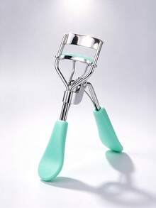 1pc Eyelash Curler, Stainless Steel Manual Lash Curler With Soft Silicone Non-Slip Handle, Curved Frame Fits Most Eye Shapes, Portable Makeup Curling Tool With Spare Silicone Refill Pad, Pastel Color Beauty Accessory For Daily Makeup Christmas Gifts - Multicolor - View 14