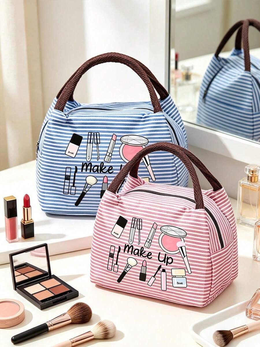 Bow-Shaped Storage Basket/Accessory Tray, Matte Pale Pink; Suitable For Jewelry And Vanity Organization. Bow-Knot Cosmetic Storage Box, For Storing Makeup Tools, Storage Box, Portable Lipstick And Lip Gloss Bag, New Gift Leather Coin Purse, Keychain Pendant, Girls' Heart-Shaped Mini Makeup Mirror, - Multicolor - View 1