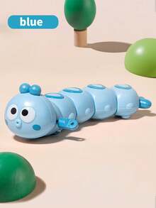 1pc Battery Powered Caterpillar Toy, Colorful Moving Small Animals Clockwork Toy, Random Pattern, Size, Color And Package For Babies & Kids - Multicolor - View 18