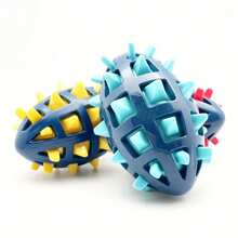 Sea Cucumber Ball - Dog Toy, Squeaky Pet Toy, Elastic Spiky Ball Toy To Help Puppies Teethe And Clean Teeth, Interactive Dog Chew Toy, Fun Pet Toy, Suitable For Training And Entertainment, Gift For Dogs - Multicolor - View 6