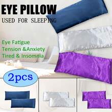 Microwave Heating Pad Eye Mask, Reusable Pad With Detachable And Washable, Multifunctional Microwave Heating Pad For Hot And Cold Eye Pressing - Silver - View 1
