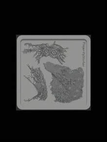 1pc Lace Nail Art Mold, 3D Embossed Lace DIY Nail Decoration, Wearable Nail Accessories Silicone Mold - Clear - View 14