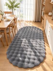 Thảm trải sàn oval màu xám mềm mịn lông xù, cho phòng ngủ, phòng khách, phòng học, văn phòng, thảm phòng ngủ lông xù, có thể giặt & chống trượt, thảm lông xù, thảm lông giả, thảm phòng khách, thảm phòng ngủ, thảm cạnh giường, thảm trang trí, trang trí phòng ngủ, trang trí nhà cửa, trang trí phòng, trang trí mùa đông - Xám - Xem 3