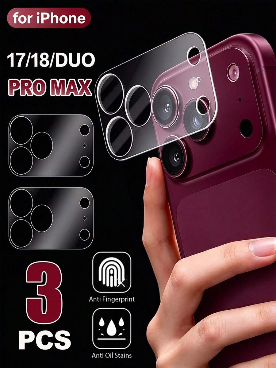 3 Packs [2026 New] Transparent Camera Lens Protector Compatible With ...