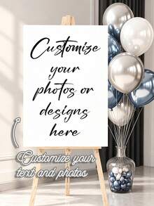 1pc Custom Photo Or Design Welcome Signs-Personalized PVC Foam Board Signage For Party Entrances. Perfect For Birthday Parties, Baby Showers, Bridal Showers, Bachelorette Parties, And A Wide Variety Of Other Events And Celebrations. - Multicolor 03 - View 9