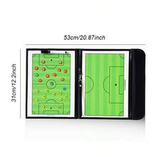 1pc Portable Football Tactical Board Professional Outdoor Football Sports Training Clipboard For Strategy Demonstration And Player Communication Tool Basketball Training Tactical Clipboard - Multicolor - View 4