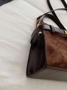 Fashionable Commuter Bag, Luxury Women's Handbag, Exquisite Crossbody & Shoulder Bag, Versatile For Office And Daily Use - Coffee Brown - View 8