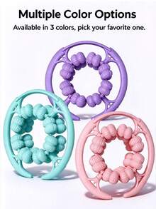 LINGPENG 32-Rollers Leg Massage Ring, Clamp Type Massage Roller For Thigh Calf Muscle Relax, Portable Home Gym Yoga Fitness Massage Tool - Multicolor - View 7