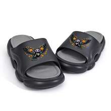 Men Slippers - Gri - Görünüm 3