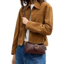 Coach Abbie Women's Shoulder Crossbody Bag CFO91IMMPL - Maple Brown CFO91IMMPL - View 3