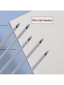 Disposable Stainless Steel Tool Needles Set, Individually Packaged,Handheld Tool Needles - Silver - View 30