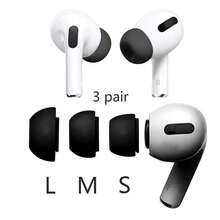3 Pairs! Silicone Ear Tips Compatible With Airpods Pro 1/2 - 3 Pairs, With Noise Reduction And Dust-Proof Function, Compatible With USB-C Charging Case (S/M/L) - View 11