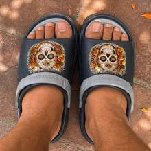 Men Slippers - Grey - View 1